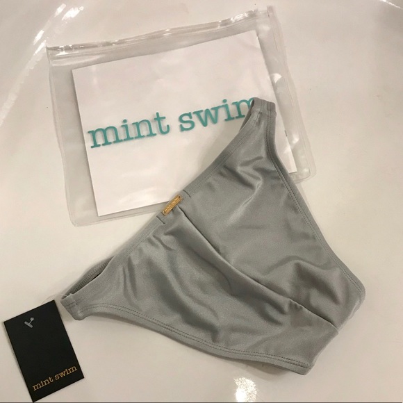 Mint Swim Bikini Bottom - Picture 3 of 4